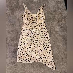 Cream&Black Dress